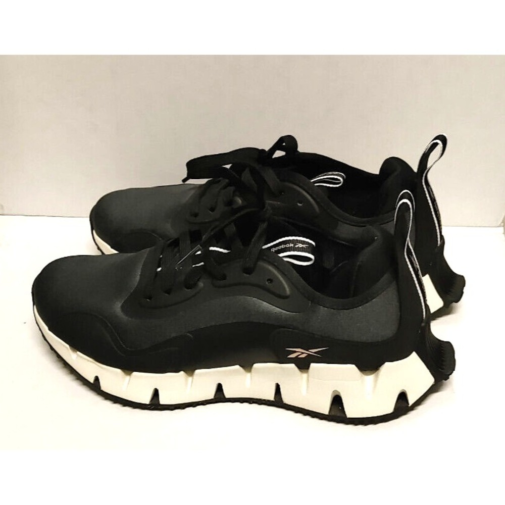 NEW Women's Black/Chalk REEBOK‎ Zig Dynamica Running Shoes 10